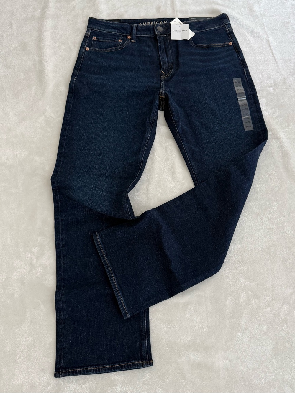 NWT American Eagle AirFlex Original Bootcut Men's Jeans - Size 34/32
